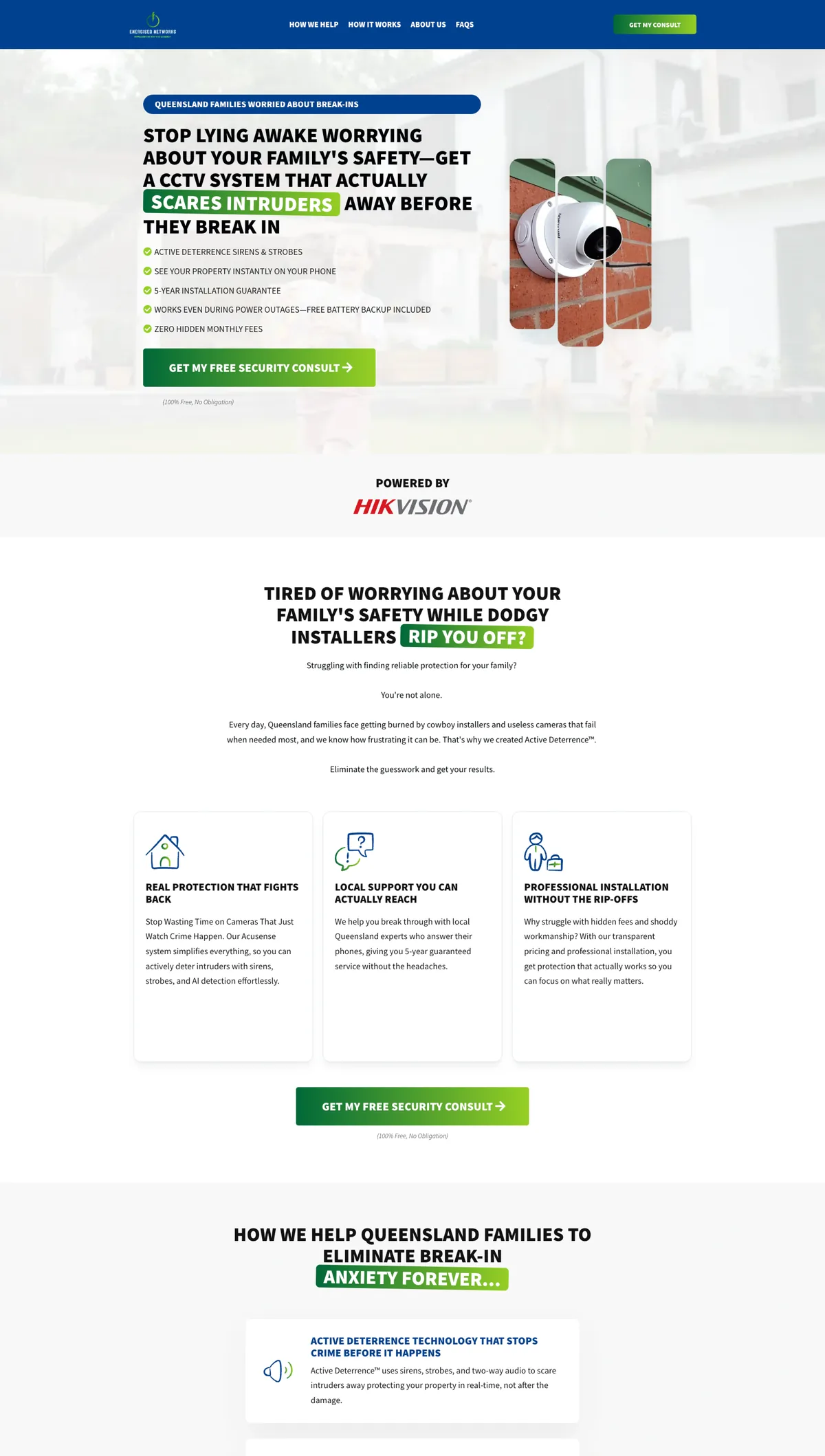 Energised Networks website